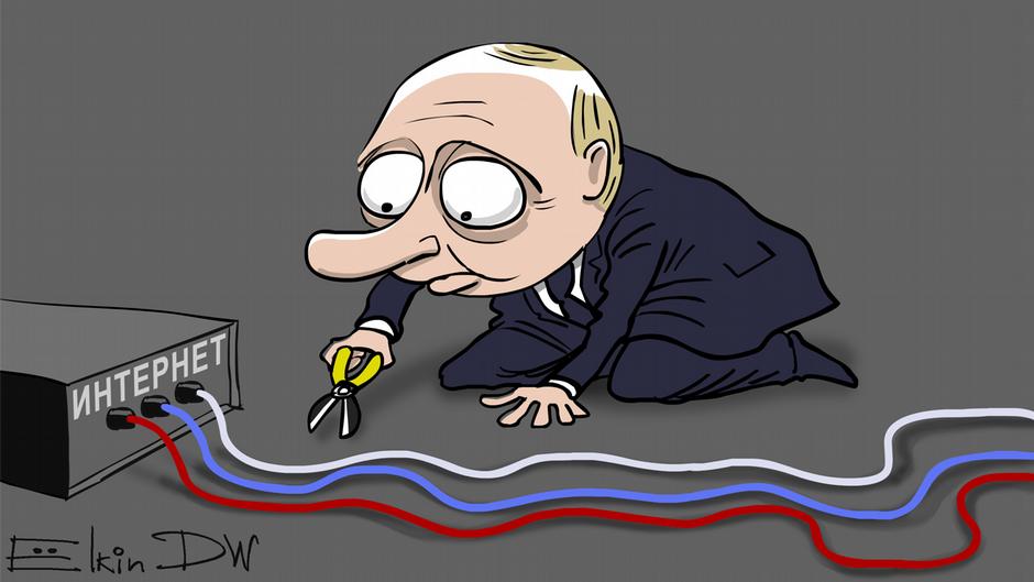 Κόβει το ιντερνετ ο Πούτιν